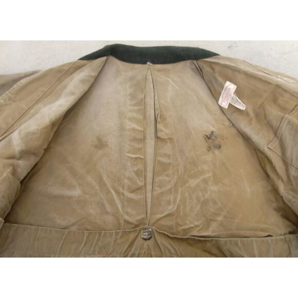 Filson Upland Waxed Tin Cloth Hunting Jacket Coat Men's Sz 48 Style 66 Made USA - Picture 10 of 12